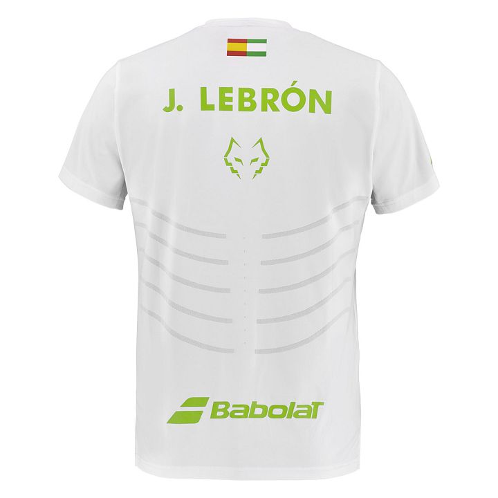 Babolat Lebrón Replica Crew Neck Tee White